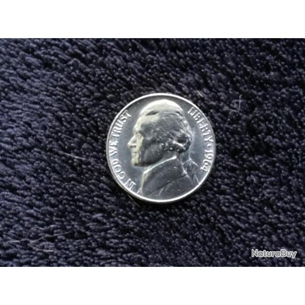 USA - 5cents argent - 1964