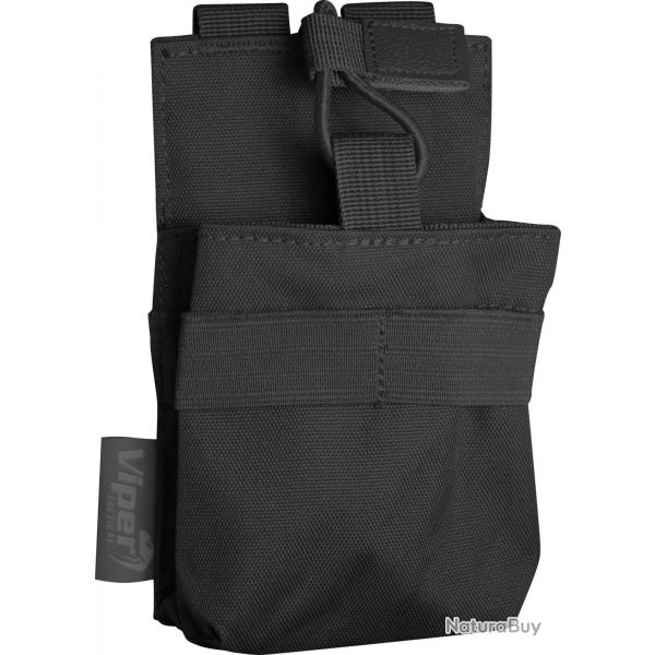 Poche Molle pour radio et GPS Viper NOIR