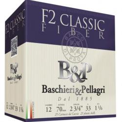 CARTOUCHES F2 CLASSIC FIBER BASCHIERI & PELLAGRI 12/70 N°6