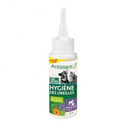 Lotion hygiène des oreilles pour chien 60ml ACTIPLANT