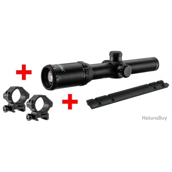 Pack Lunette De Battue 1-4X24 Pour Express Baldi