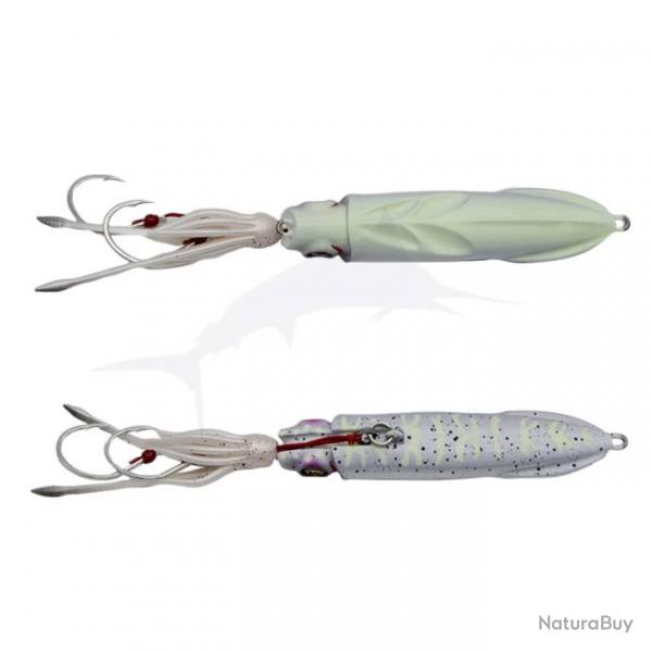 Savage Gear Swimsquid Inchiku 9cm White Glow