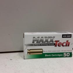 AXEL  7154B BOITE DE 50 BALLES  A BLANC MAXX . Calibre 9mm PAK  NEUF