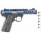 petites annonces chasse pêche : Pistolet Ruger Mark IV 22/45 Lite calibre 22LR 5.50