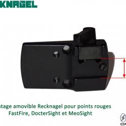 Montage Amovible ERA RECKNAGEL pour rail de 11 mm - BURRIS Fastfire, DocterSight et MeoSight