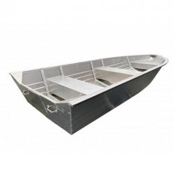 Barque en aluminium 365 x 160 cm - Supporte jusqu'à 15CV - LIVRAISON GRATUITE ET RAPIDE