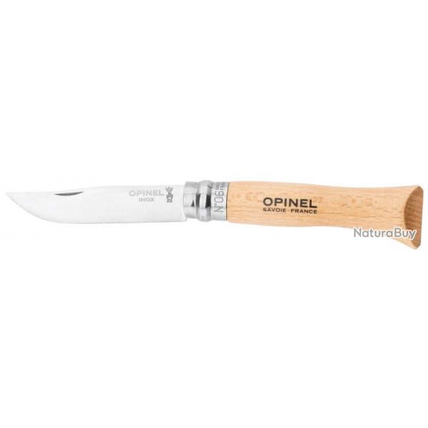 Lot de 3 Couteaux Opinel Inox Numro 6