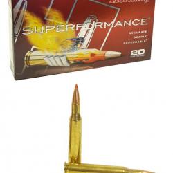 Cartouches 270 Win 140 gr SST® Superformance® x 20 Hornady