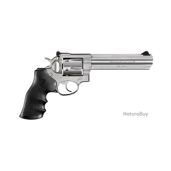 Revolver Ruger GP100 KGP161 - Cal. 357 Mag - Canon 6" - 6 coups Inox - Hausse micro