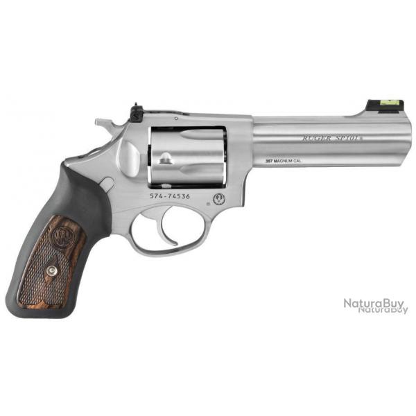 Revolver Ruger SP101 - KSP-821X - Cal. 38 Spl - canon 2.25" - 5 coups - Stainless
