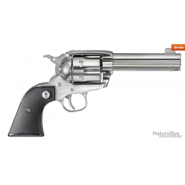 Revolver Inox Ruger New Vaquero KNV-455-SASS en paire calibre .45COLT 5.1/2" 6 coups