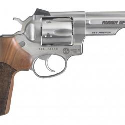 Revolver Ruger GP100 Match Champion cal.357MAG canon 4.20" 6 coups Inox fibre optique - Hausse