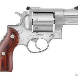 Revolver Ruger Redhawk cal.357MAG canon 2.75" 8 coups - Inox