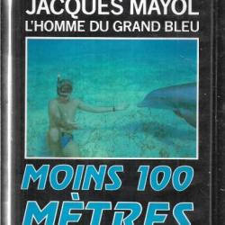 moins 100 mètres jacques mayol l'homme du grand bleu VHS , plongée en apnée