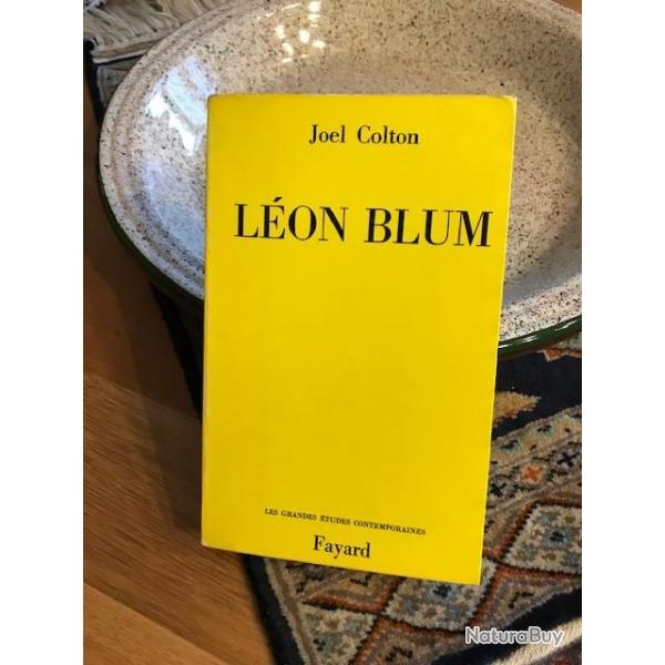 livre Lon Blum de Joel Colton