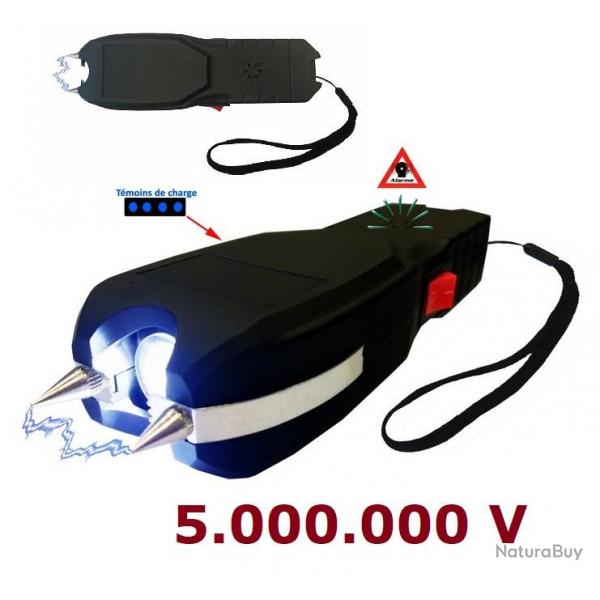 Shocker lectrique alarme lampe de 5 000 000 Volts   (Type Taser)