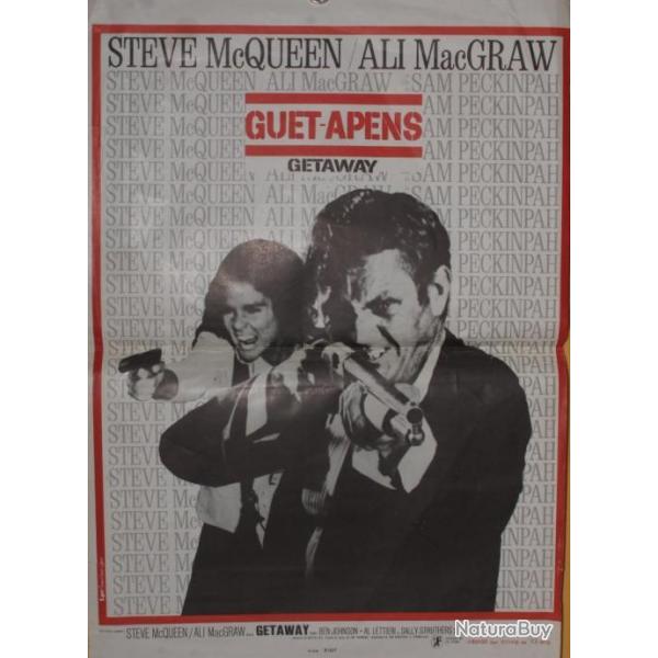 Affiche du  film GATEWAY avec Steve Mac Queen format format 40 x 60 cm