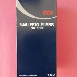 1000 Amorces CCI 500 - CCI Small Pistol