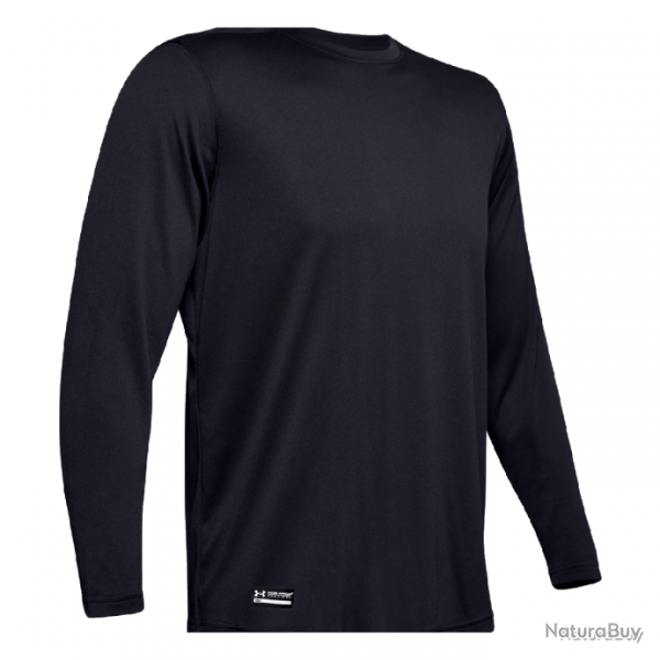 T shirt baselayer Tech ML Tactical HeatGear Under Armour Noir