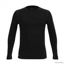 T shirt baselayer ColdGear IR Under Armour Noir