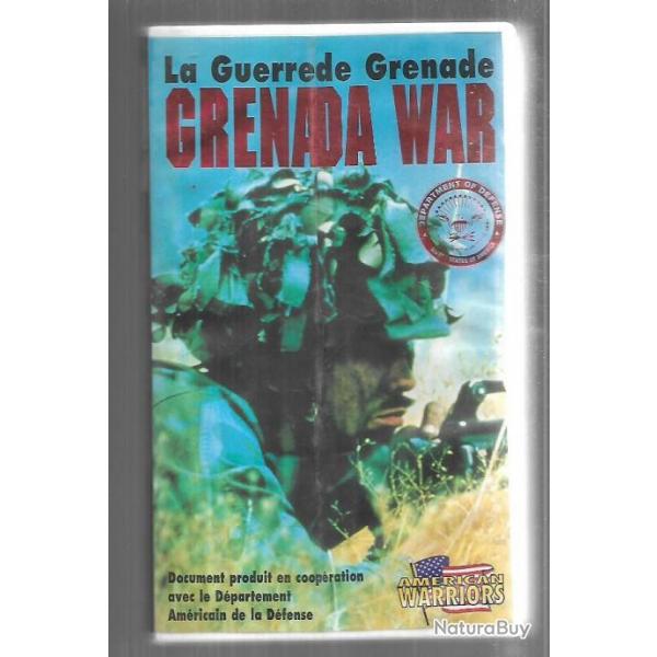 la guerre de grenade grenada war  amrican warriors vhs