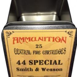 44 Smith & Wesson SPECIAL ou 44 SW SPECIAL: Reproduction boite cartouches (vide) AM 8870538
