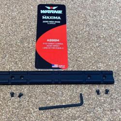 Embase Warne 1 pièce en alu Weaver pour Verney-Carron Impact LA, Impact NT, Speedline