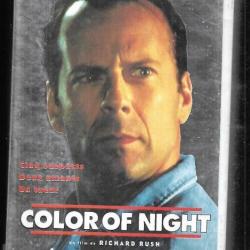 color of night bruce willis , jane march  , suspense thriller    vhs