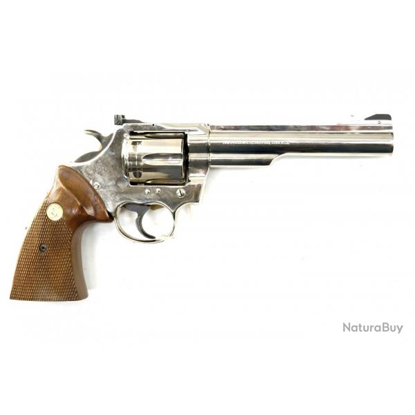 revolver colt tooper MK3 chrome canon 6 pouces calibre 357 magnum