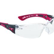 Masque Bollé X1000 Balistique – Écran Clair PC Antirayures Antivaho Platinum, Monture Noire, Sangle Réglable