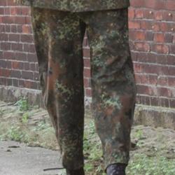 Pantalon de Pluie avec 3 couches Laminées camouflage Bundeswehr