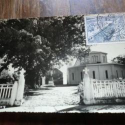 CPHOTO  TAMATAVE  LE BOABAB DECLA MISSION ET L ABSIDE DE L EGLISE ST JOSEPH