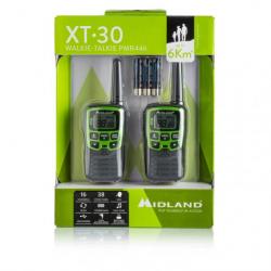 Paire de talkies walkies Midland XT30 PMR 446