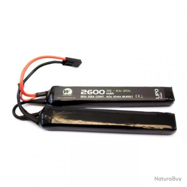 Batterie LiPo 2 lments Nuprol - 7,4 v/2600 mAh
