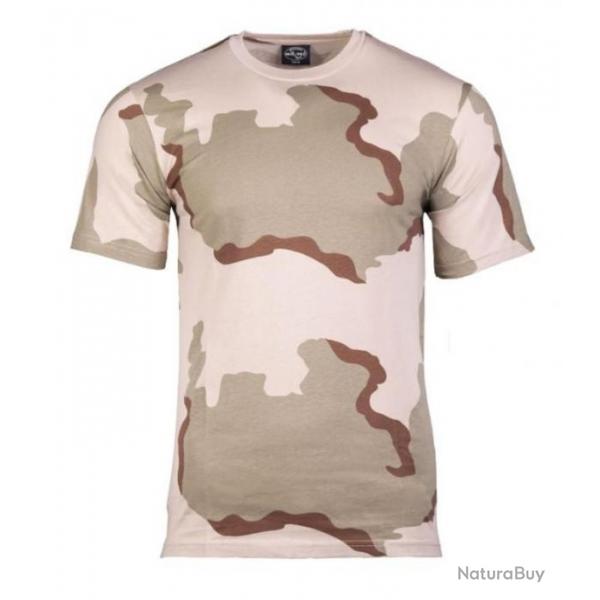 T-shirt camouflage dsert