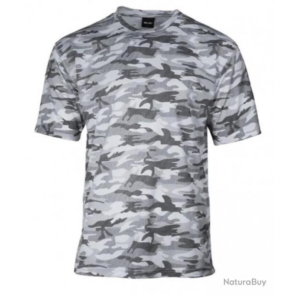 T-shirt sport camouflage urbain