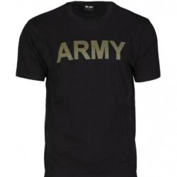 T-Shirt ARMY noir