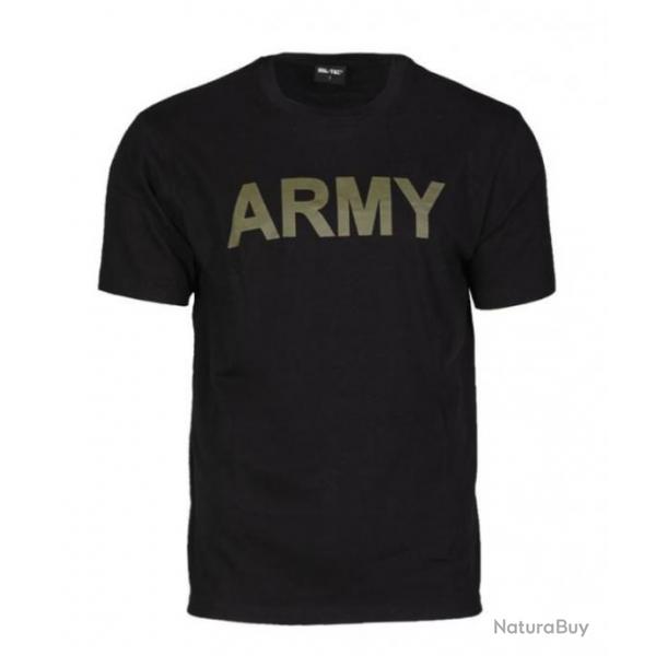 T-Shirt ARMY noir