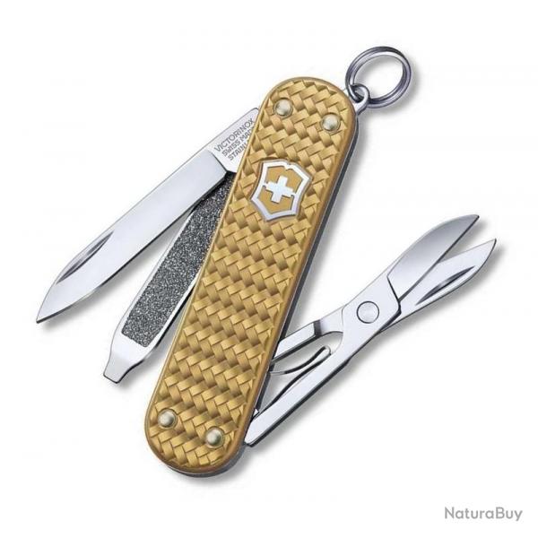 Couteau suisse Classic SD Precious alox, Couleur dor [Victorinox]