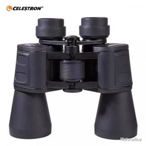 Celestron Jumelles Montantes G3 10X50, Tlescope Haute Puissance Bak-4 Chasse aux Oiseaux Randonne