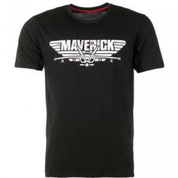 T-shirt Maverick noir