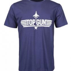 T-Shirt Top Gun bleu