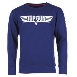 SweatShirt Top Gun Bleu