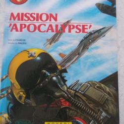 Album BD BUCK DANNY n° 41 MISSION APOCALYPSE, Charlier & Bergèse, Ed DUPUIS 1983, guerre USAF avion