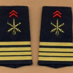 Fourreaux d'épaules d'Artillerie  - Commandant