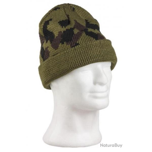 Bonnet acrylique Camouflage