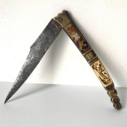 Couteau ancien Chatellerault lame Beauvoir