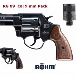 Revolver RG89  Cal 9 mm  ROHM