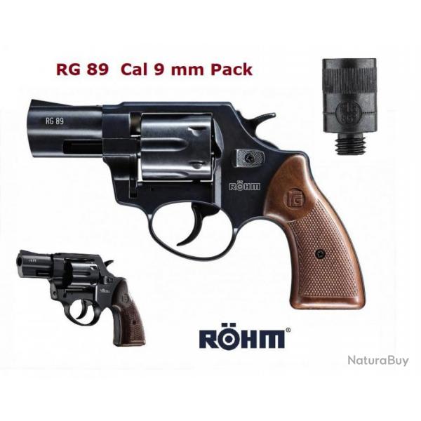 Revolver RG89  Cal 9 mm  ROHM