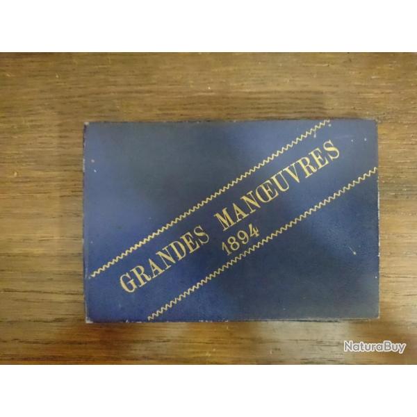 Carnet de photos militaire 1894